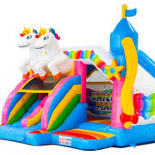 Springkussen unicorn party