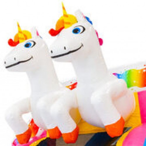 Springkussen unicorn party