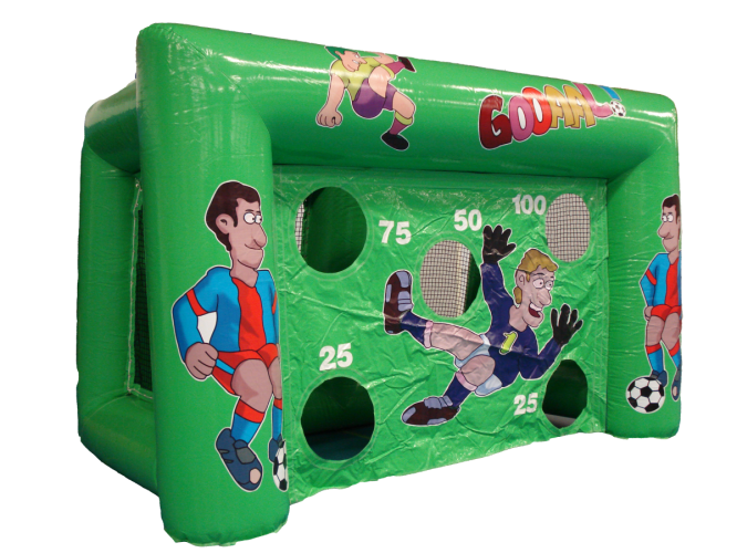 Voetbalgoal groen