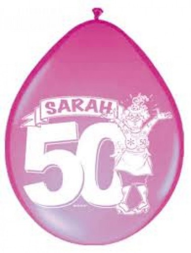 Sarah ballonnen 6 stuks