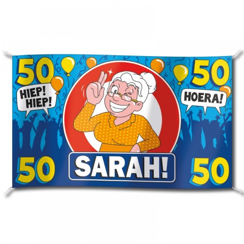 Mega vlag ‘Sarah’