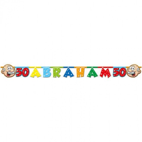 50 jaar Abraham Regenboog Letterslinger 1,6 mtr