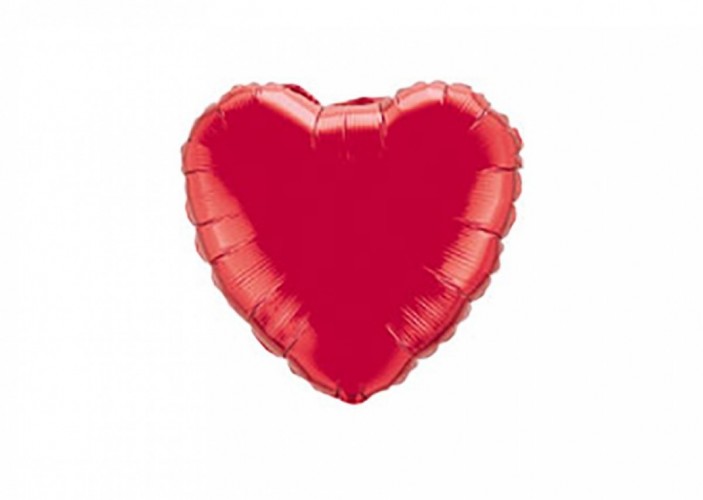 Folieballon Hart 45 cm