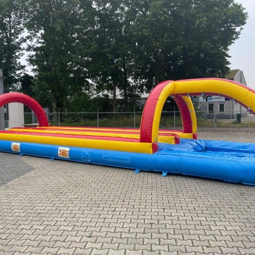 Buikschuifbaan dubbel