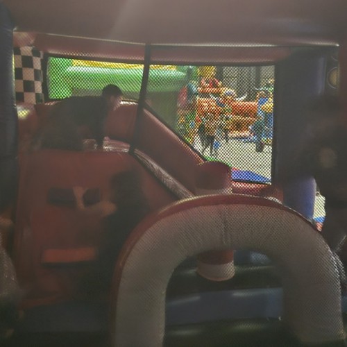 Springkussen Formule 1