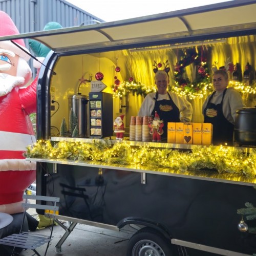 Onbeperkt gluhwein uitdelen 