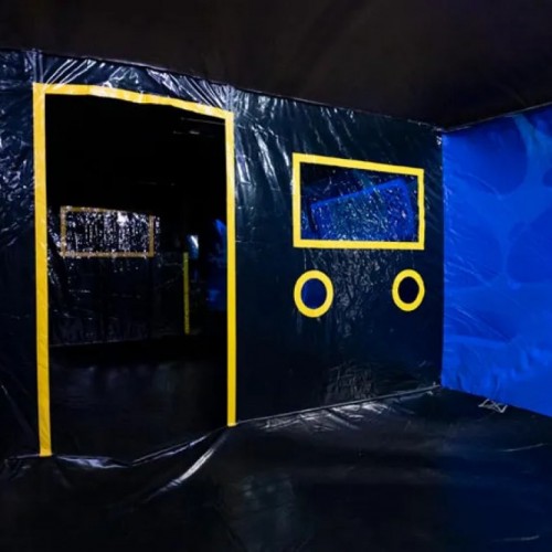 Lasergame arena inclusief 12 geweren