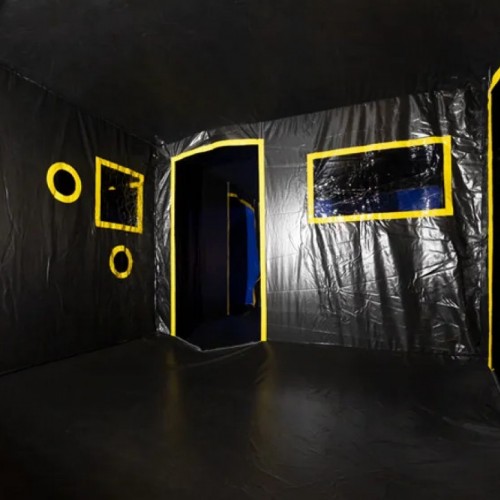 Lasergame arena inclusief 12 geweren