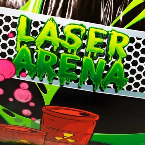 Lasergame arena inclusief 12 geweren