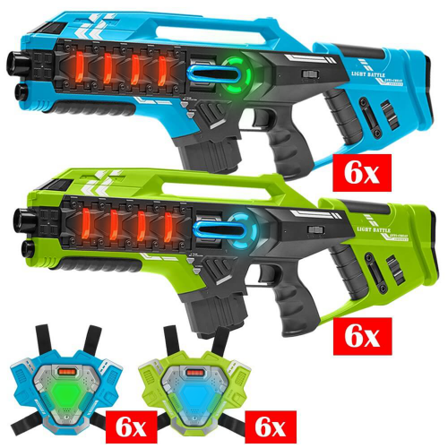Lasergame arena inclusief 12 geweren