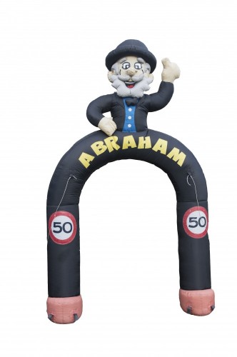 Abraham boog, hoog 3,5 meter